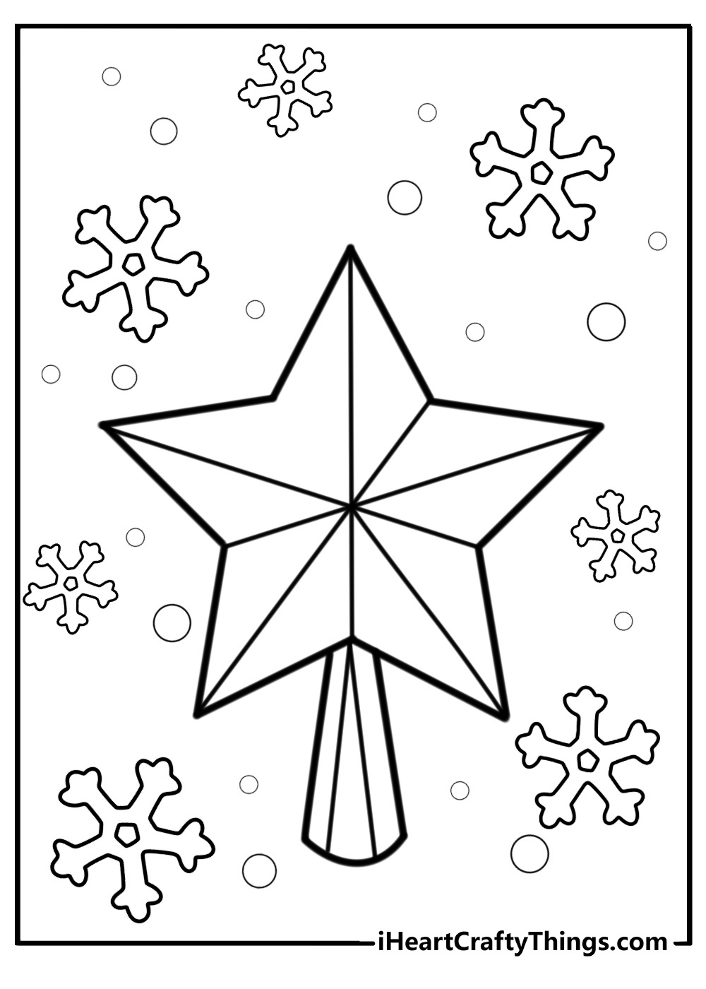 20 Christmas Star Coloring Pages (100% Free Printable Pdf) pertaining to Printable Christmas Tree With Star Coloring Page