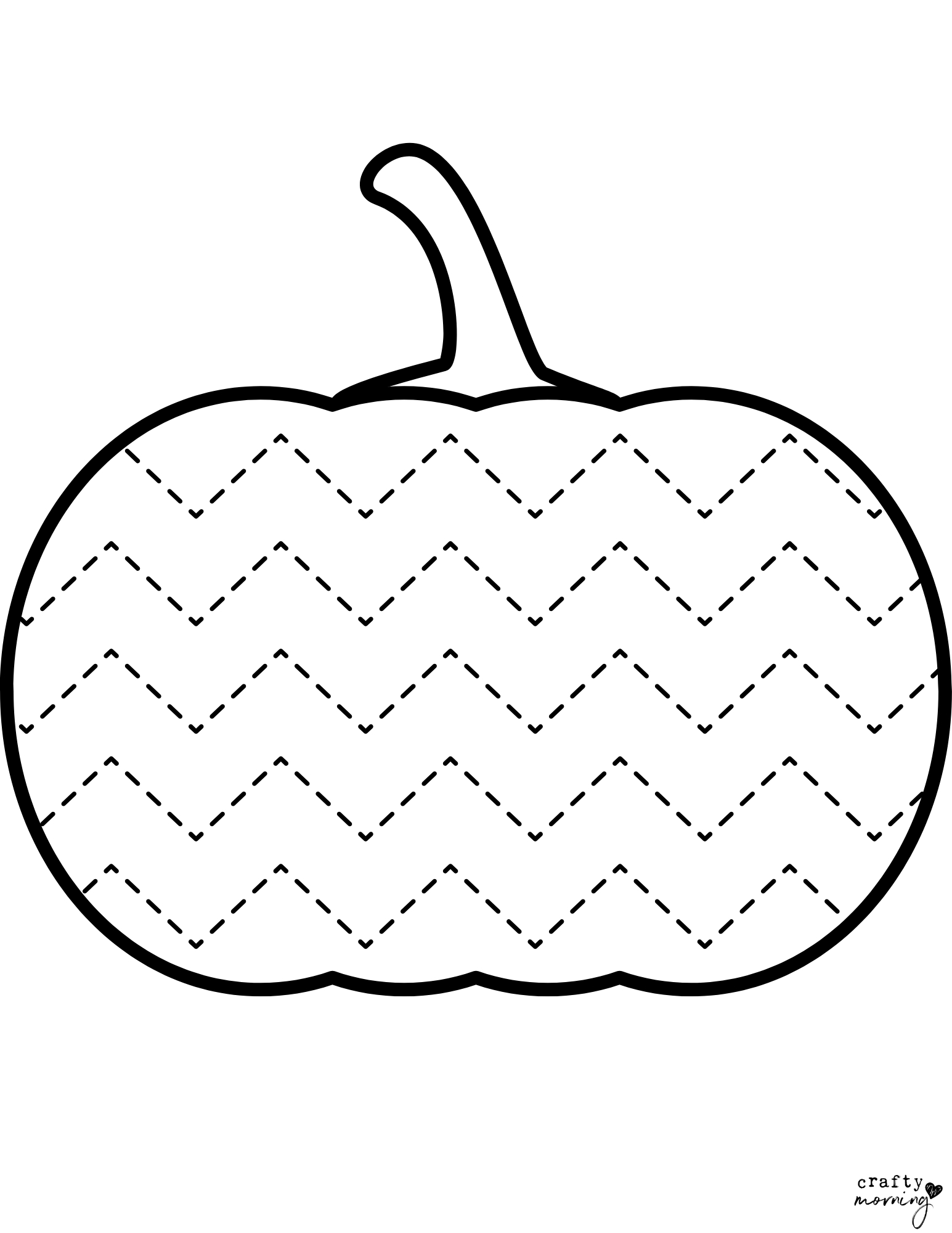 20 Free Pumpkin Outline Printables - Crafty Morning pertaining to Pumpkin Outline Template Printable