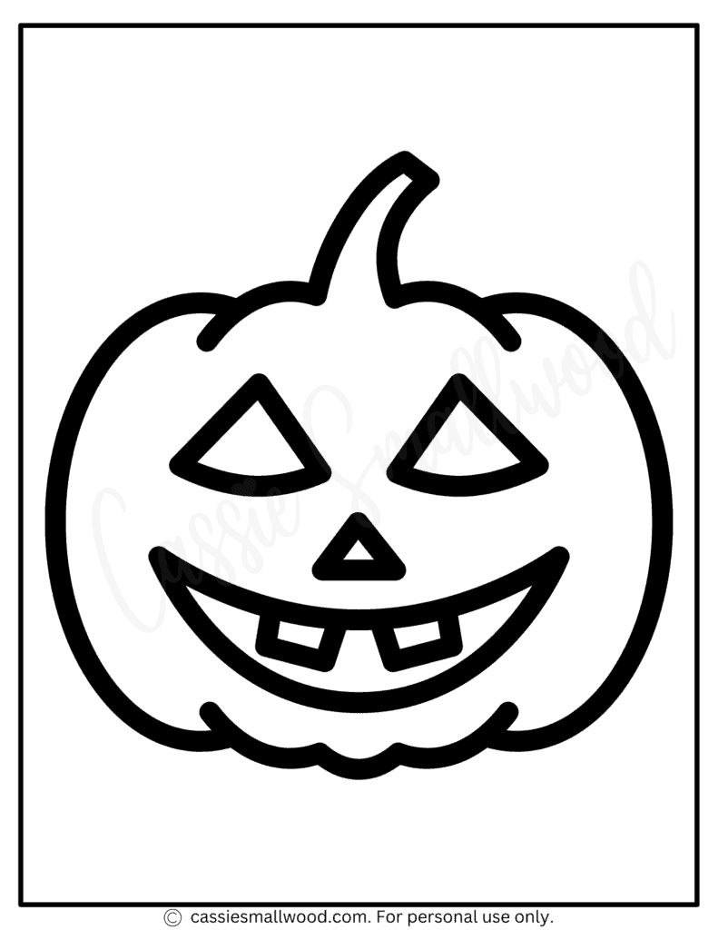 23 Awesome Pumpkin Outlines - Cassie Smallwood in Halloween Pumpkin Template Printable