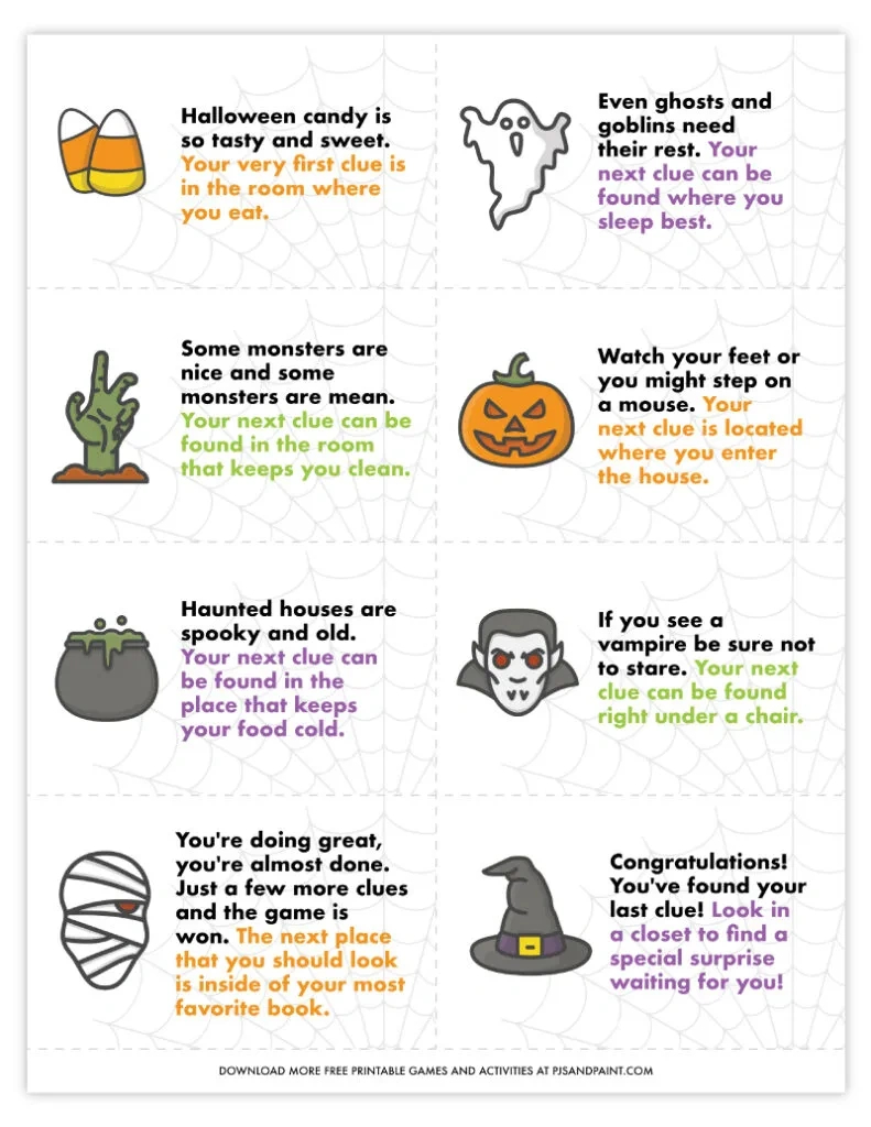 45 Free Printable Halloween Games And Activities - Pjs And Paint with regard to Printable This Or That Halloween Game