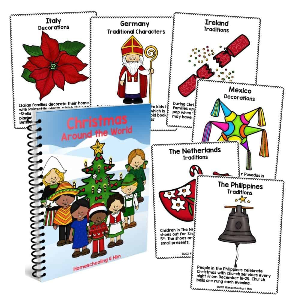 Christmas Around The World Printables - Homeschooling 4 Him with regard to Printable Christmas Around the World