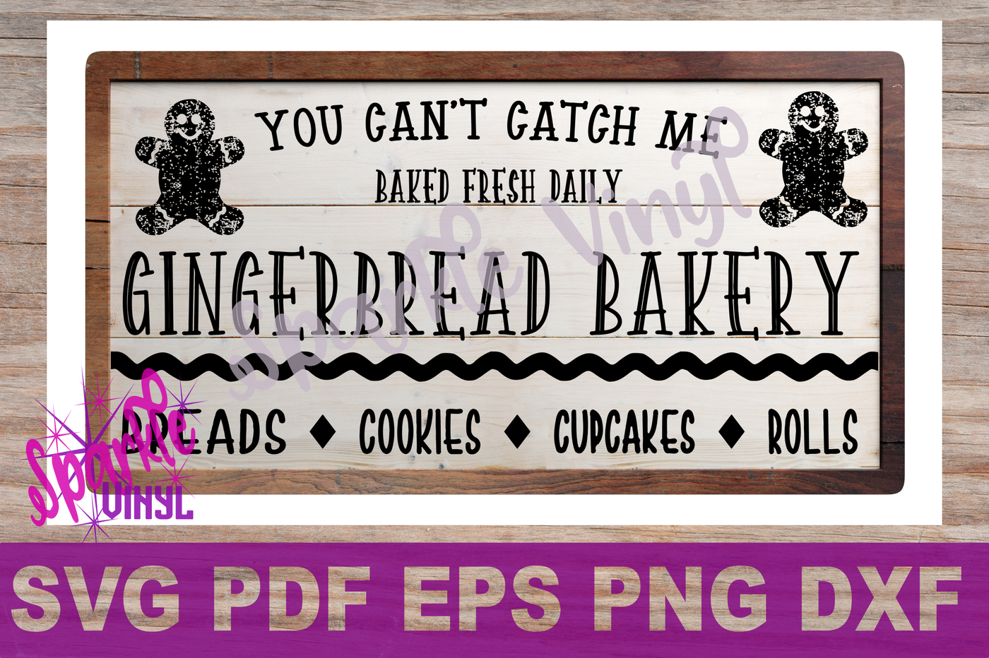 Christmas Gingerbread Man Bakery Sign Stencil Or Printable Style with regard to Gingerbread Bakery Christmas Sign Printable