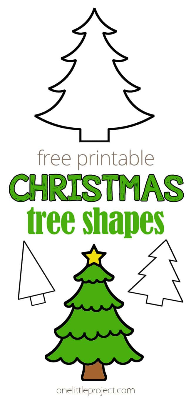 Christmas Tree Template | Free Printable Christmas Tree Outlines inside Christmas Tree Outline Template Printable
