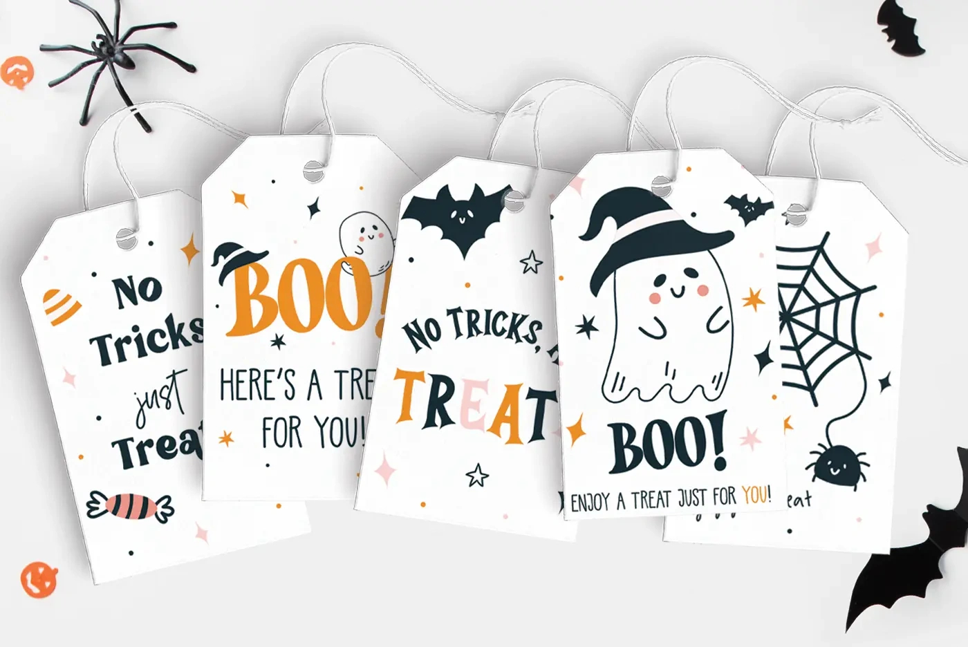 Free Printable Halloween Treat Bag Tags - Favorite Printables pertaining to Printable Gift Tags for Halloween