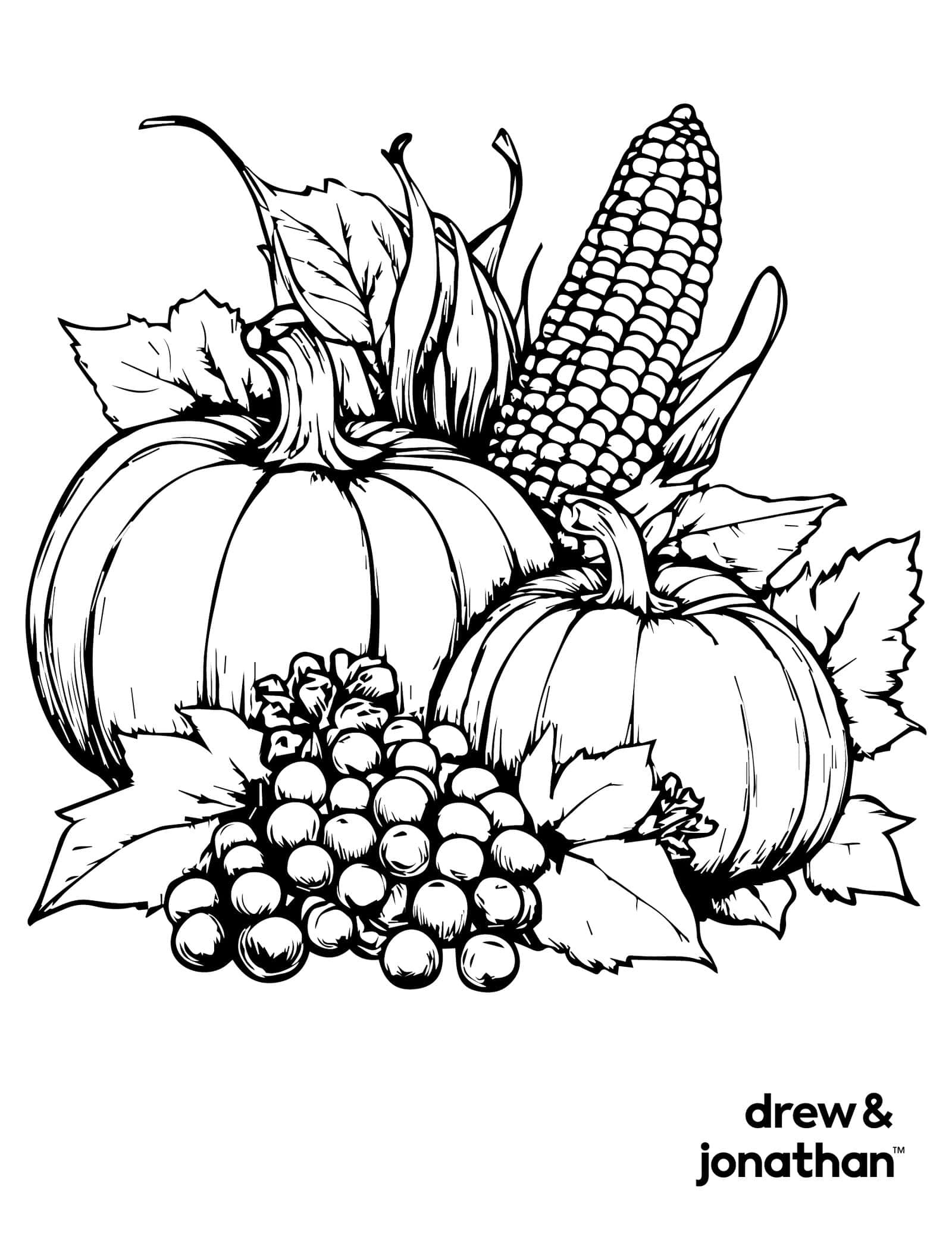 Free Printable Thanksgiving Coloring Pages For Kids in Happy Thanksgiving Coloring Page Printable