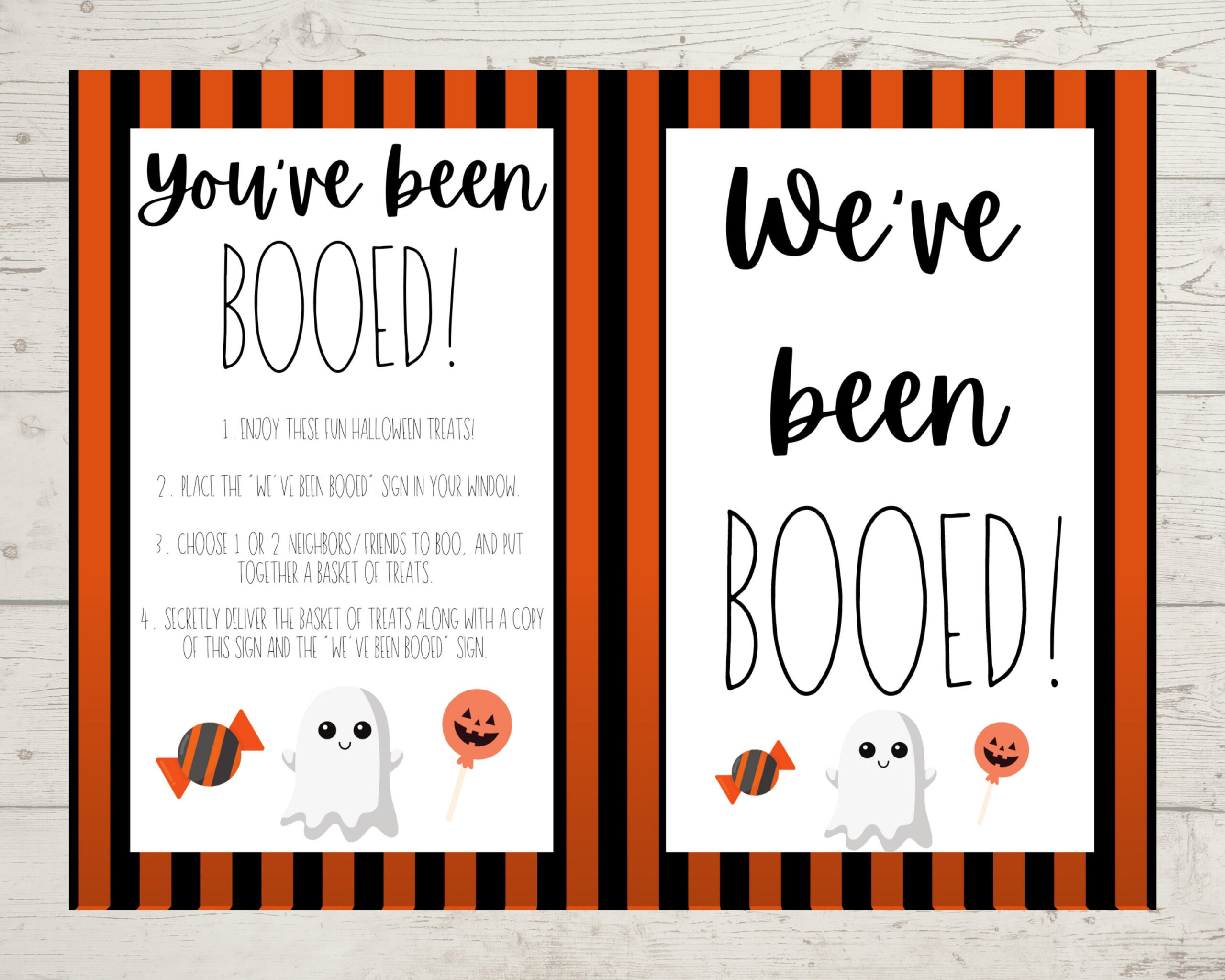 Halloween Booed Sign Printable-You&amp;#039;Ve Been Booed-We&amp;#039;Ve Been Booed with Printable Halloween Boo Sign