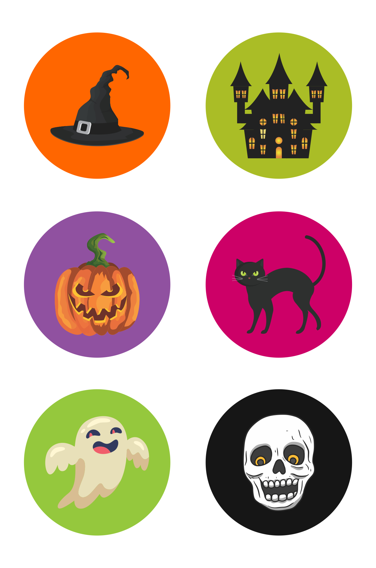 Halloween Cupcake Topper Templates - 15 Free Pdf Printables throughout Printable Halloween Cupcake Toppers