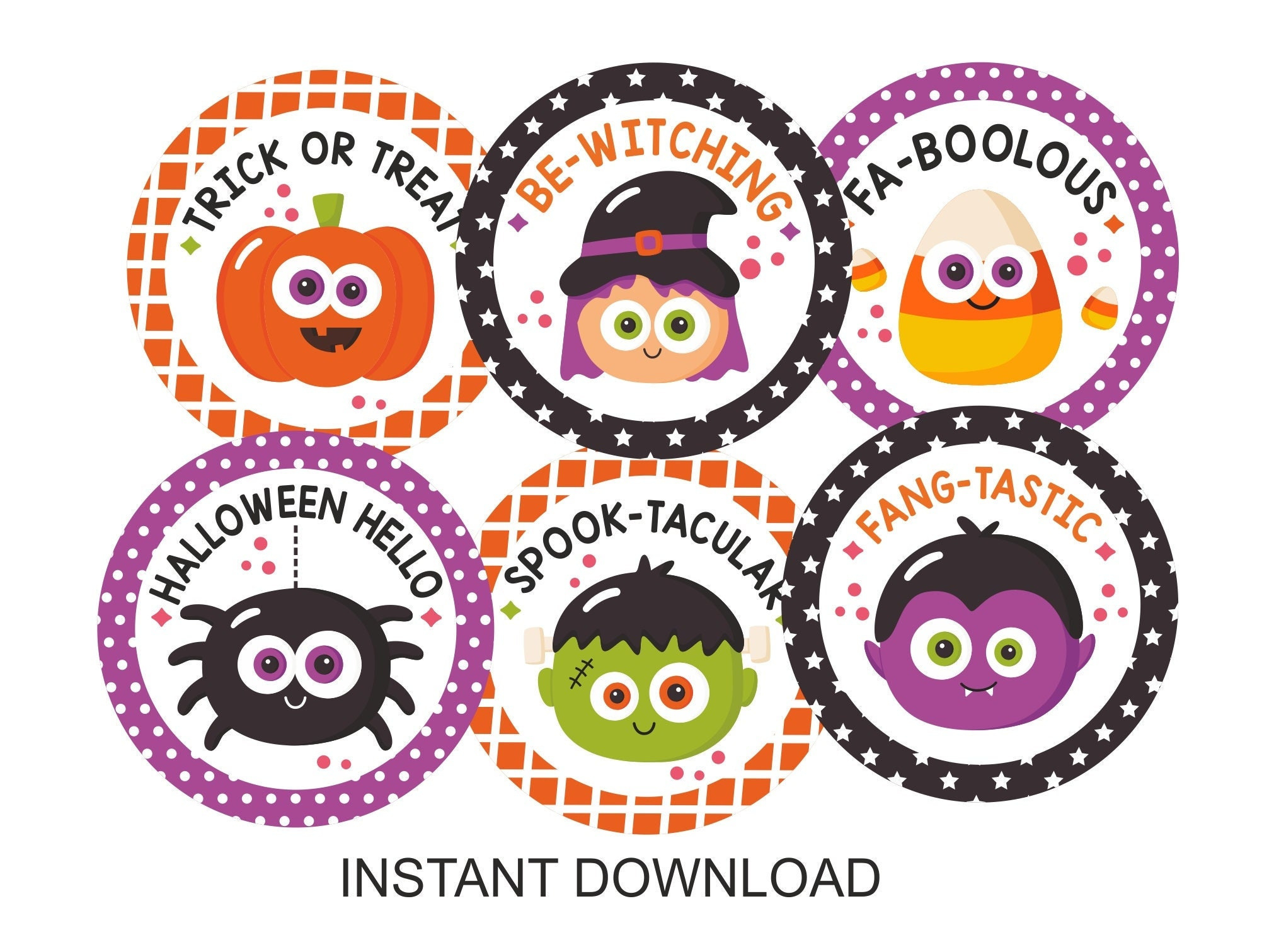 Halloween Cupcake Topper Zum Ausdrucken / Cupcake Topper Halloween for Halloween Cupcake Toppers Printable