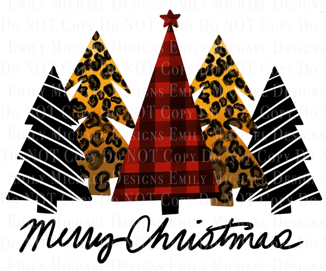 Merry Christmas Pattern Trees Digital Download Tree Sublimation with regard to Plaid Pattern Trees Merry Christmas Sign Printable