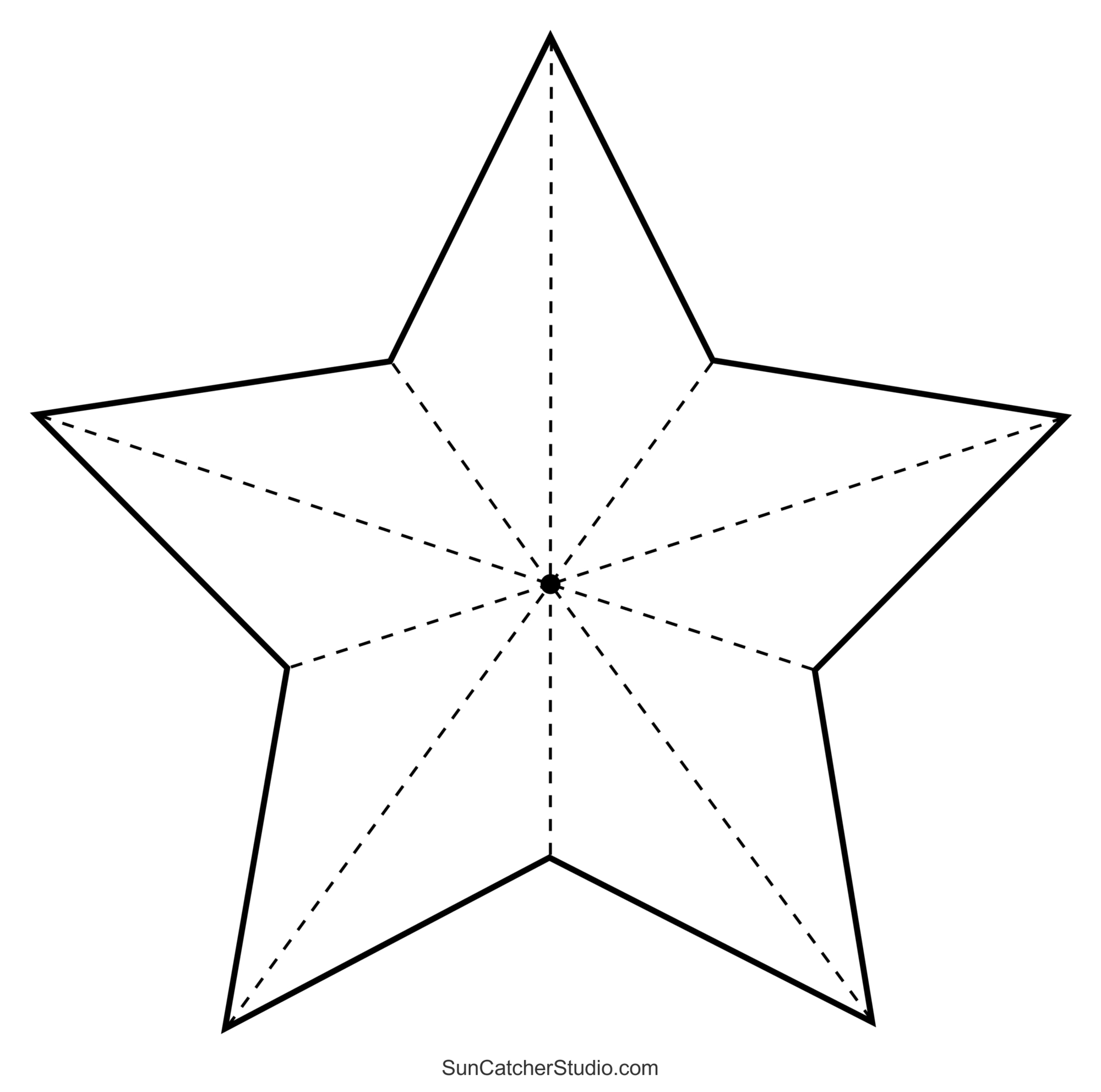 Star Patterns And Templates (Stencils And Clip Art Designs) – Free intended for Printable Christmas Stars Tracing Worksheet