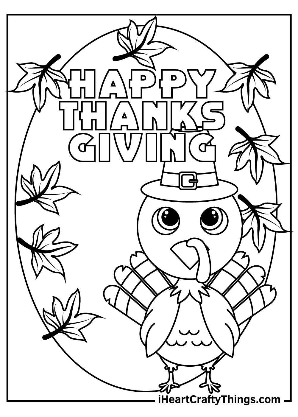 Thanksgiving Turkey Coloring Pages (100% Free Printables in Thanksgiving Turkey Coloring Page Printable