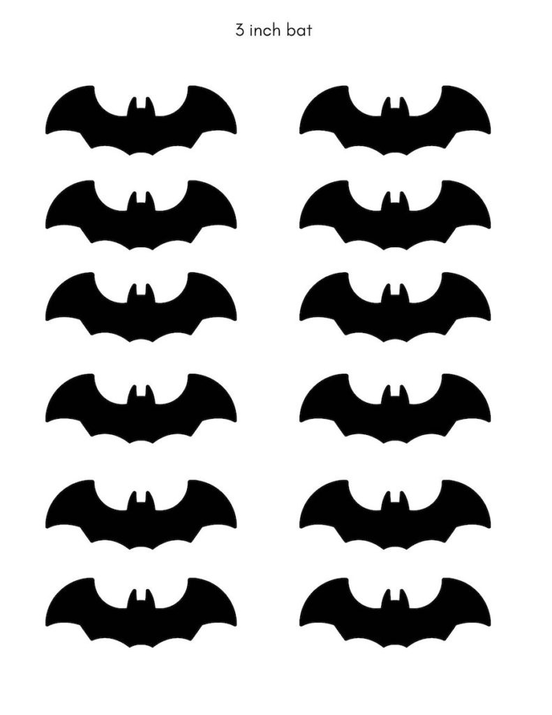 Bat Template For Halloween Crafts And Decorations - Originalmom regarding Halloween Bat Template Printable