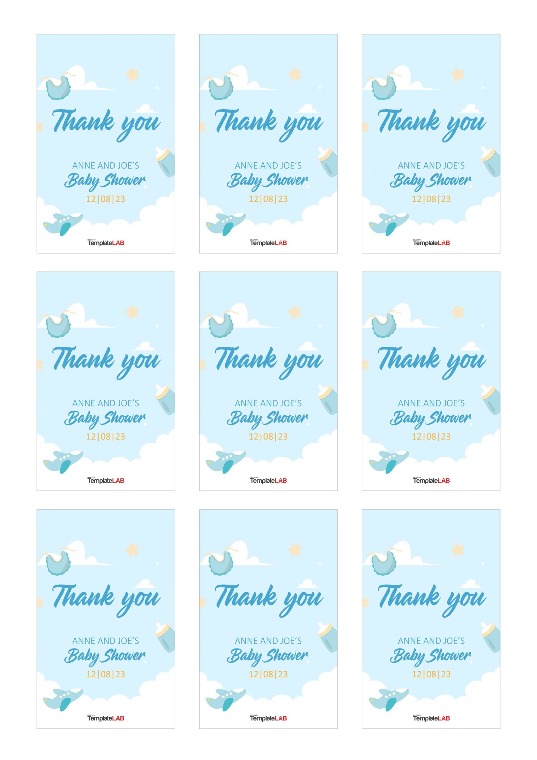 19 Free Editable Gift Tag Templates [Word, Pptx, Psd] intended for Gift Tag Template Editable Free