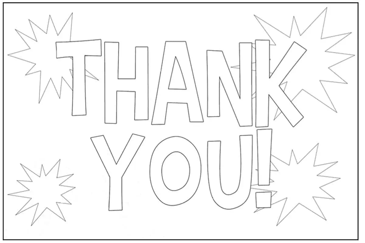 24 Free Printable Thank You Cards | Lamberts Lately pertaining to Thank You Cards Printable Coloring