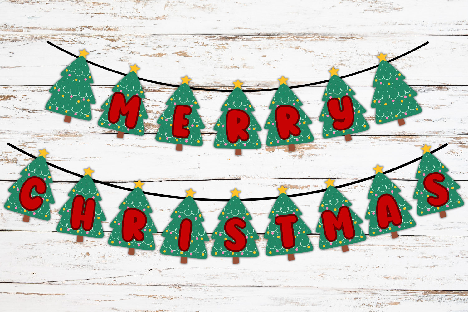 6 Cute Merry Christmas Banners (Free Printables) - Cassie Smallwood intended for Merry Christmas Printable Banner