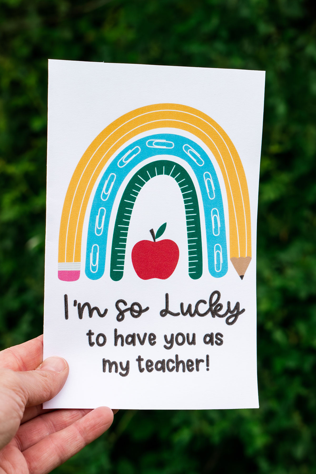 7 Free Printable Thank You Cards For Teacher Appreciation with regard to Free Printable Thank You Cards For Teachers