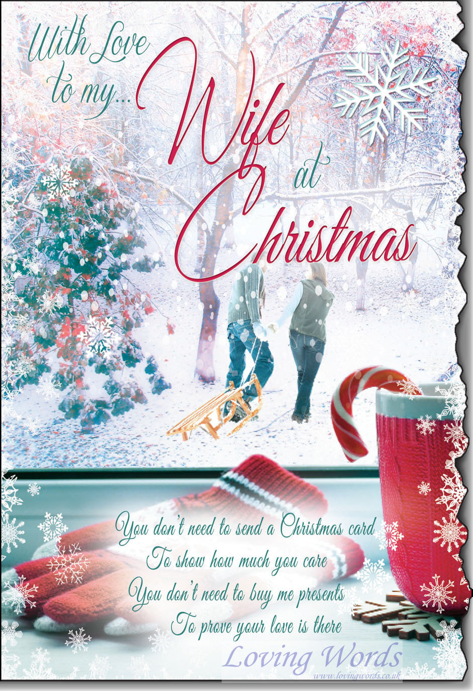 Christmas For My Wife Printable Christmas Cards For Wife Pastor for Printable Christmas Card For Wife with Love
