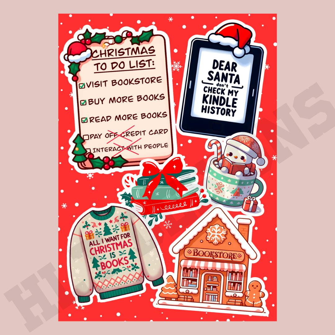 Christmas Kindle Insert For Clear Case, Kindle Cover, Printable pertaining to Kindle Gift Card Printable Christmas