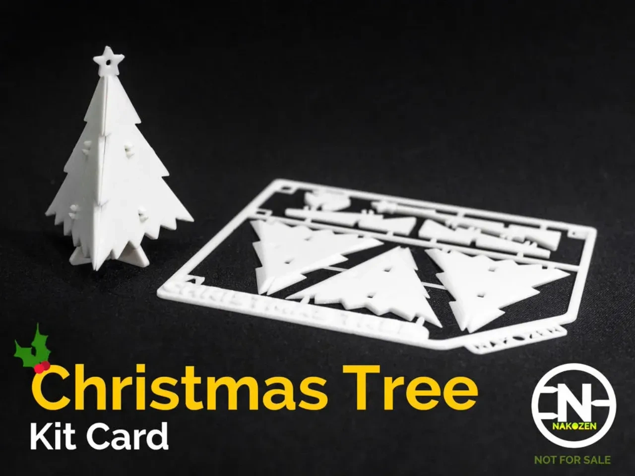 Christmas Tree Kit Cardnakozen | Download Free Stl Model with regard to 3D Printable Christmas Card