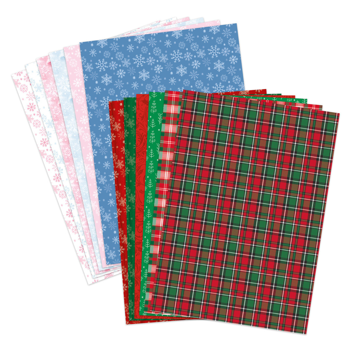 Christmas Variety Printed Cardstock, 24 Sheets throughout Printable Christmas Card Stock Paper