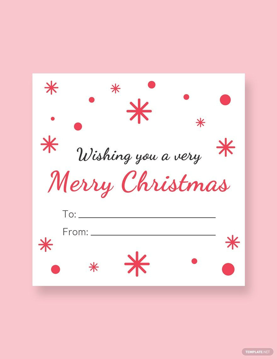Free Christmas Label Templates, Editable And Printable throughout Printable Christmas Card Labels