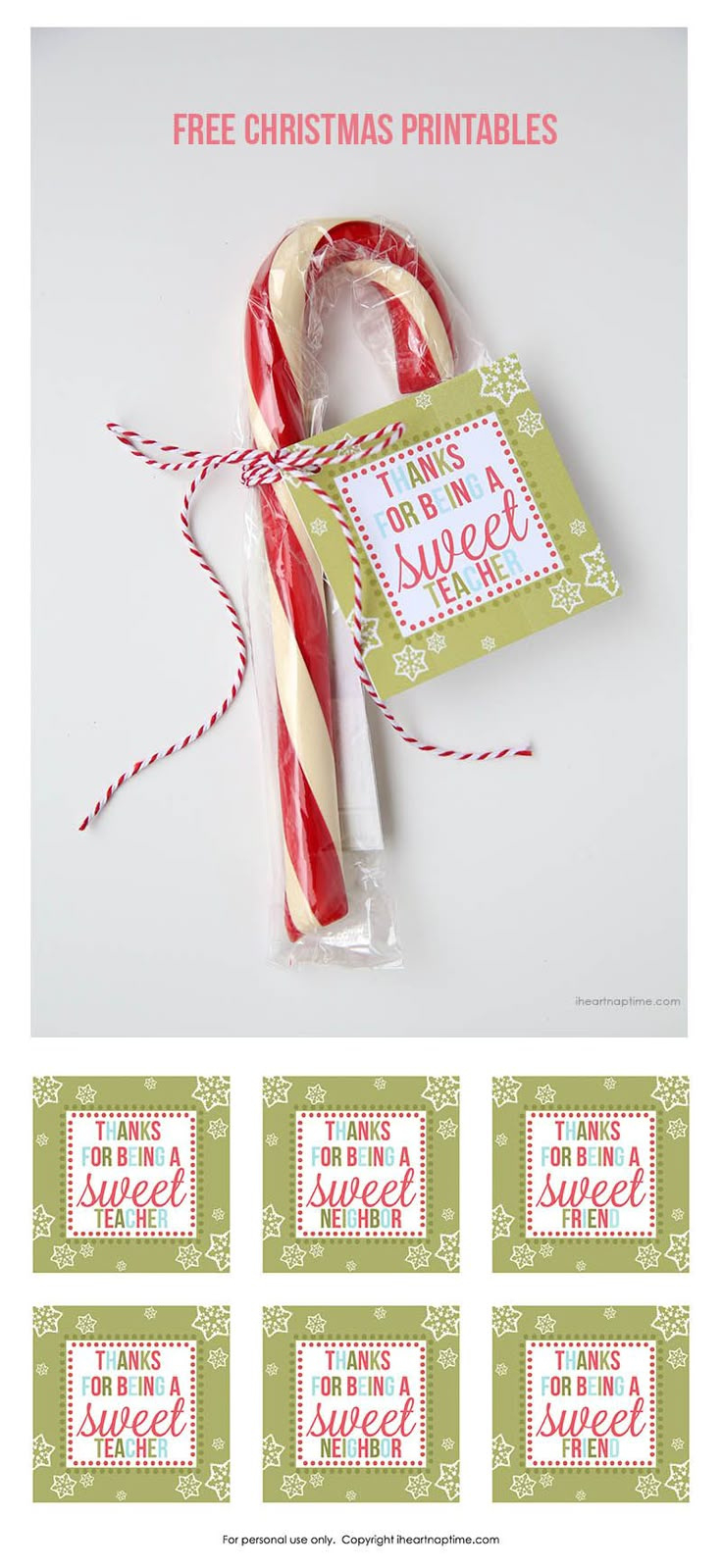 Free Christmas Printable Tags within Printable Teacher Christmas Tags