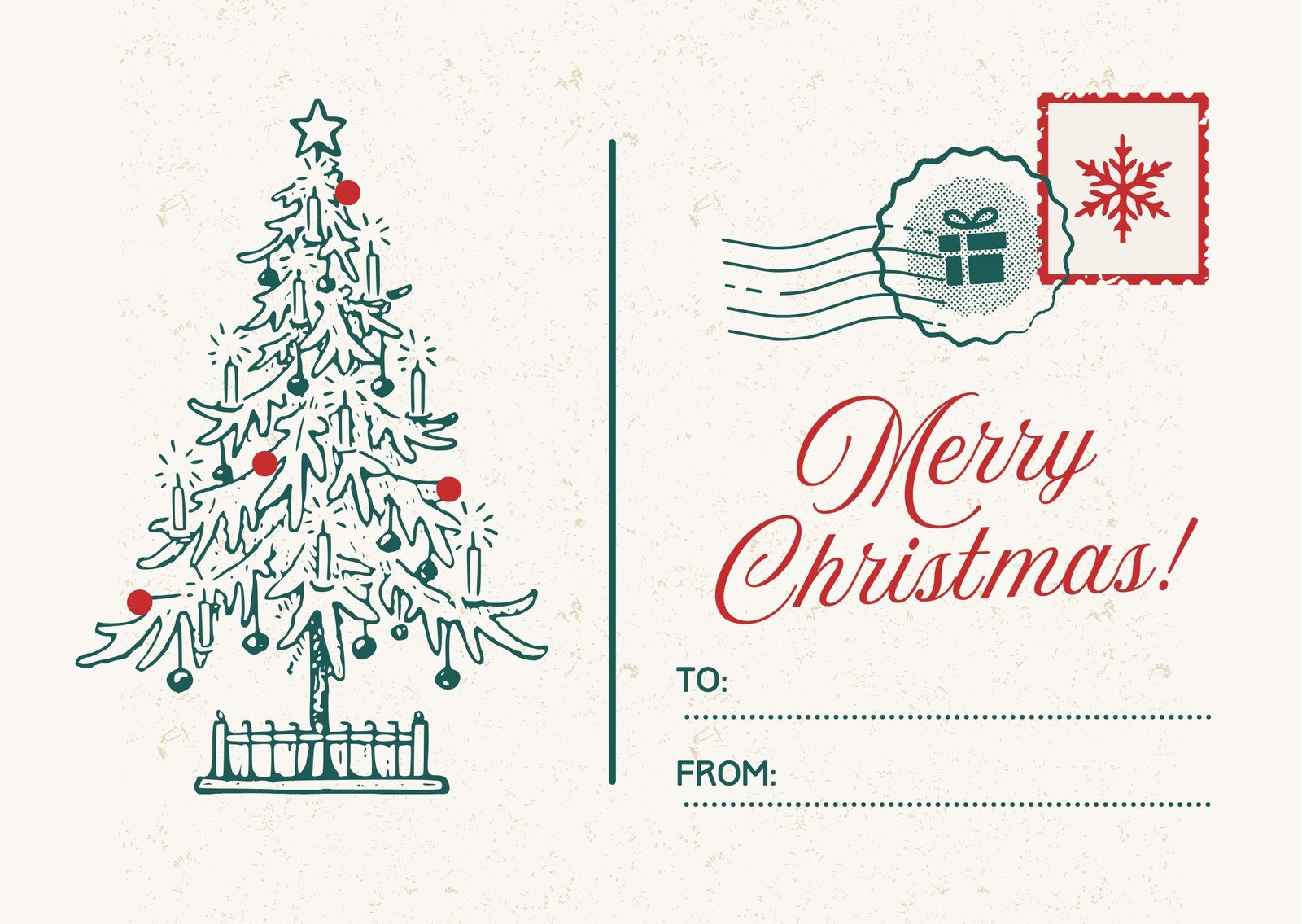 Free Custom Printable Christmas Card Templates | Canva in Christmas Card Design