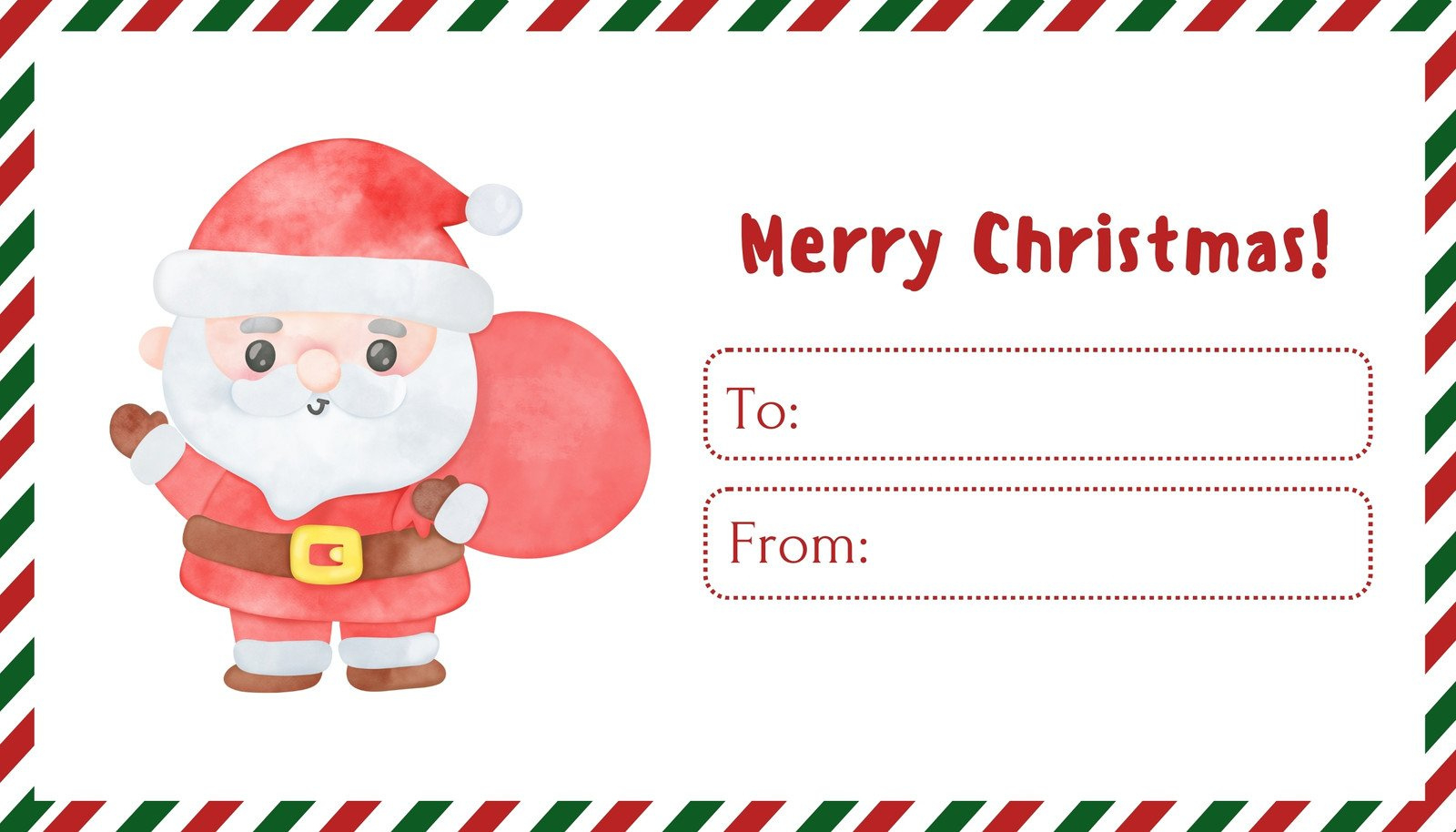 Free, Printable And Customizable Gift Tag Templates | Canva pertaining to Christmas Price Tags Printable Free