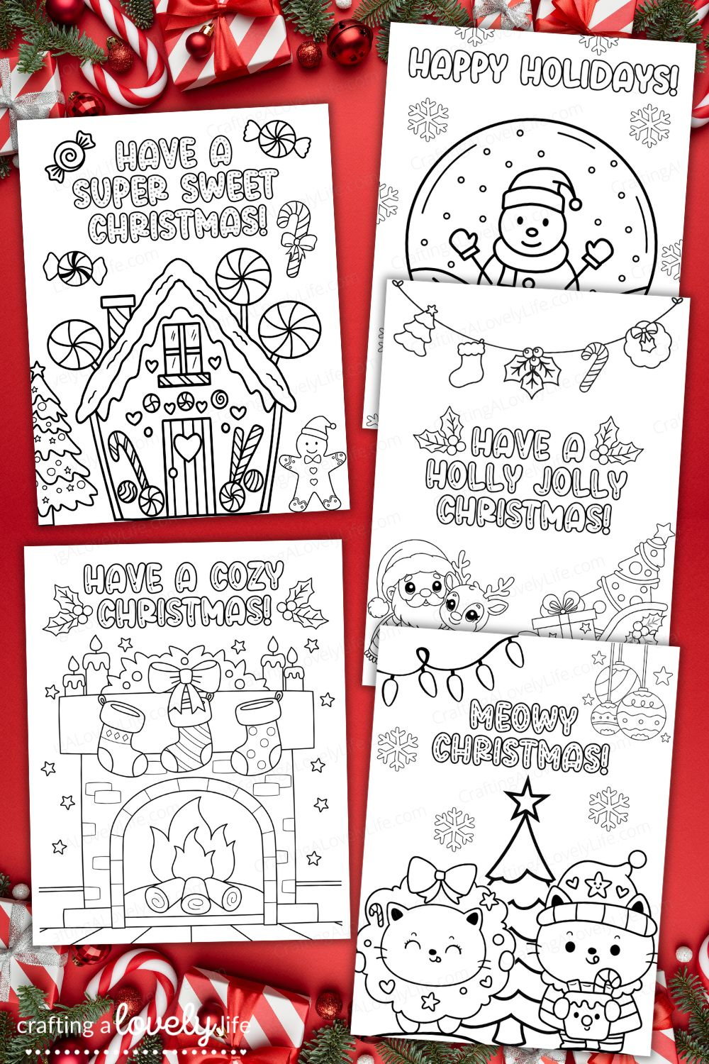 Free Printable Christmas Cards To Color with Free Printable Christmas Card Kids