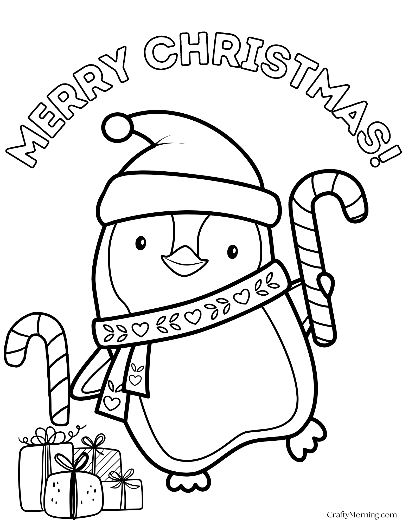 Free Printable Christmas Coloring Pages - Crafty Morning pertaining to Christmas Coloring Pages Printable
