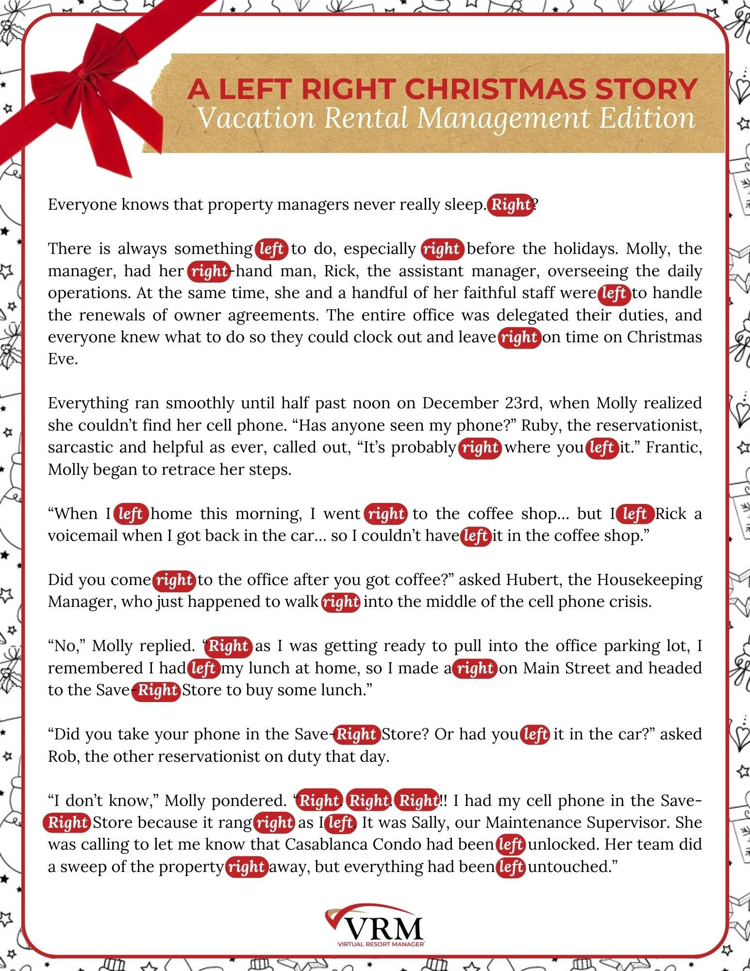 Free Printable Left Right Christmas Game, Vacation Rental in Left Right Christmas Game Printable Free Download