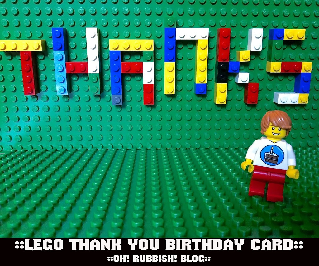 Lego Thank You Card :: Free Lego Party Printables :: Birthday throughout Lego Thank You Cards Printable Free