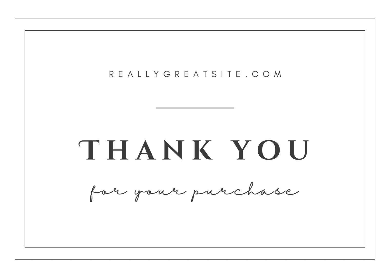 Page 16 - Printable, Customizable Thank You Card Templates | Canva in Thank You Cards Printable Black and White