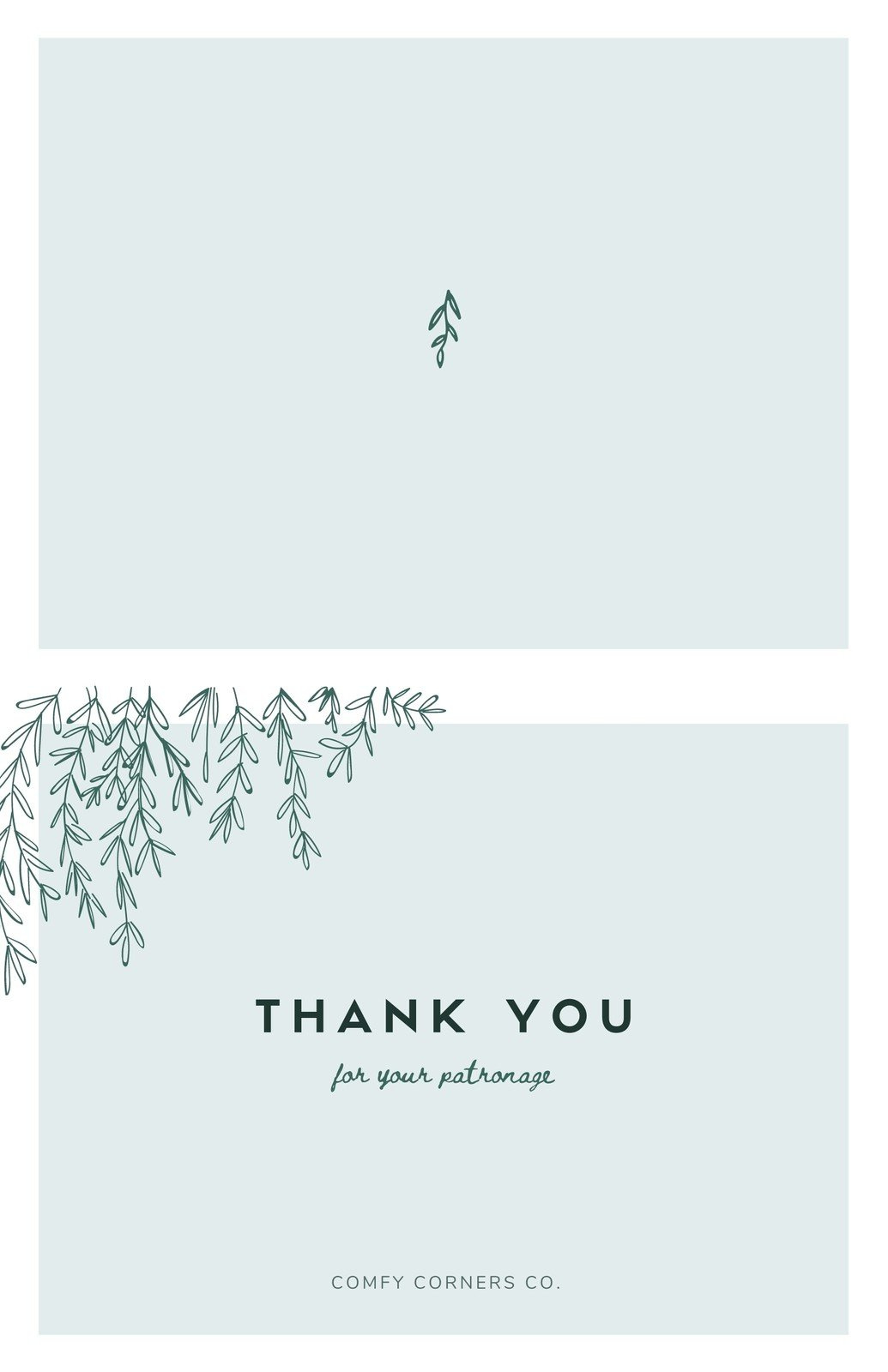 Page 2 - Free Printable Folded Card Templates To Customize Online for Folding Thank You Cards Printable