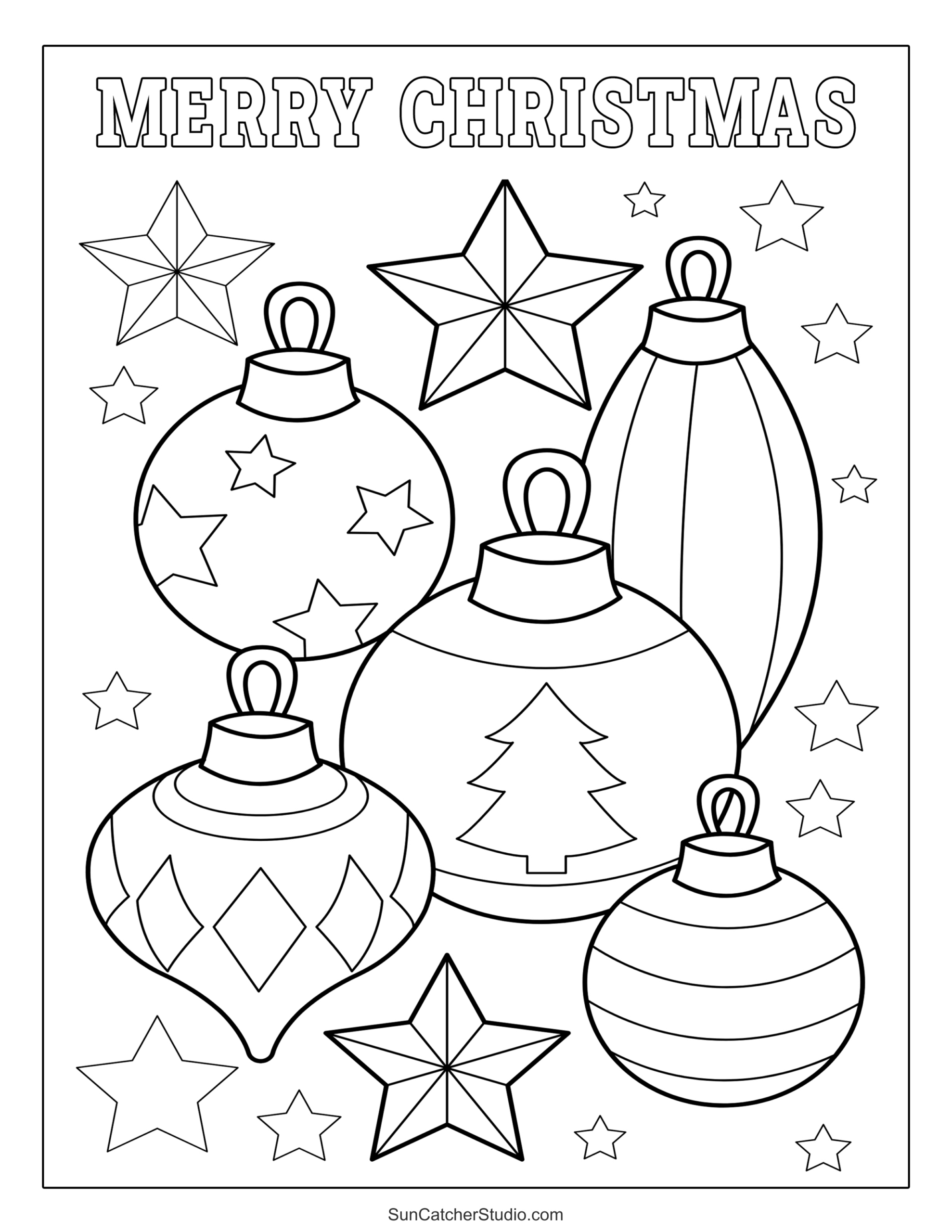 Printable Christmas Coloring Pages And Coloring Sheets – Free for Christmas Coloring Pages Printable