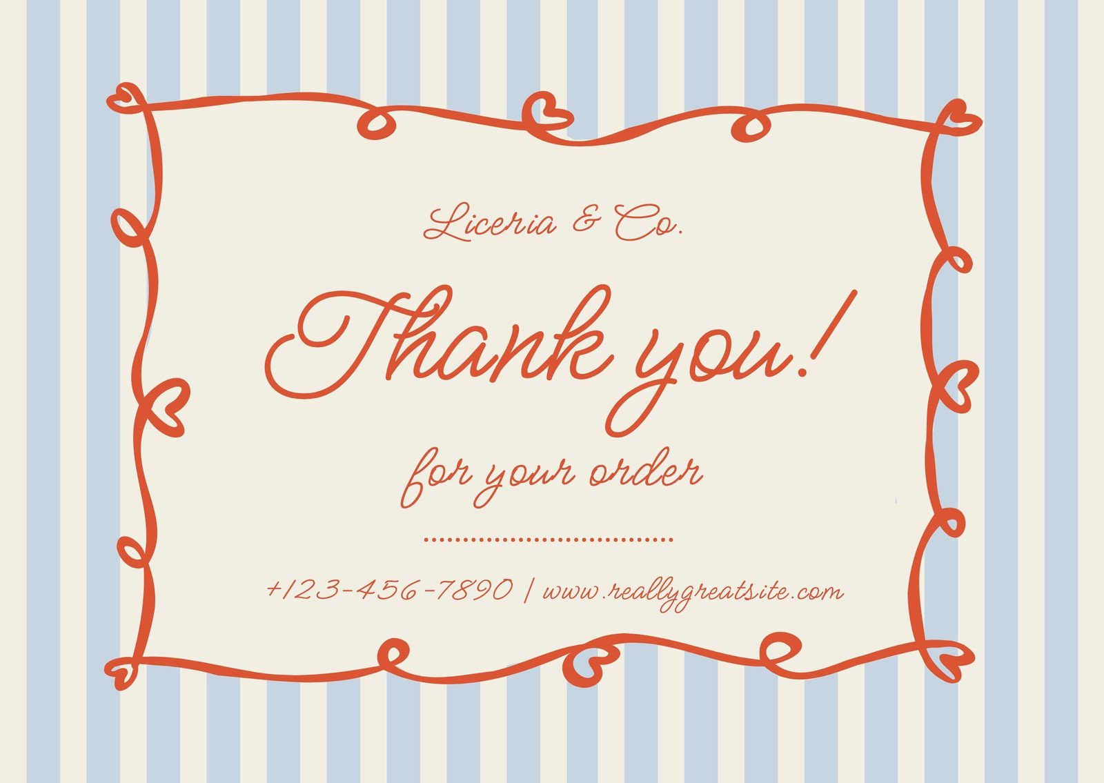 Printable, Customizable Thank You Card Templates | Canva inside Free Love Printable Cards For Thank You