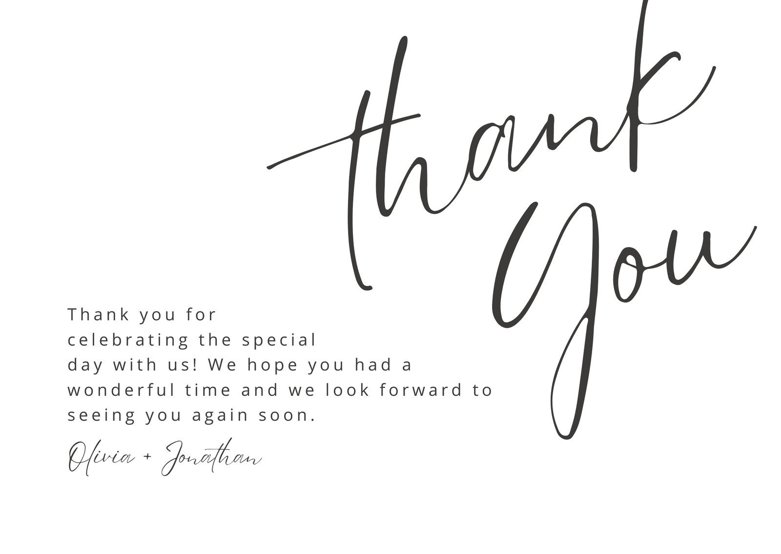 Printable, Customizable Thank You Card Templates | Canva throughout Printable Free Thank You Cards For Birthday
