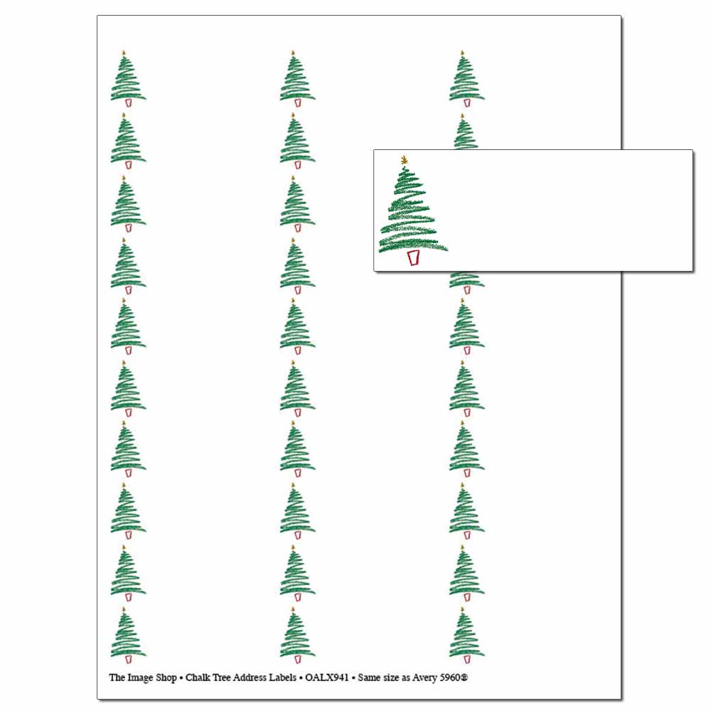 Printable Holiday Address Labels | The Image Shop regarding Printable Christmas Card Labels For Envelopes