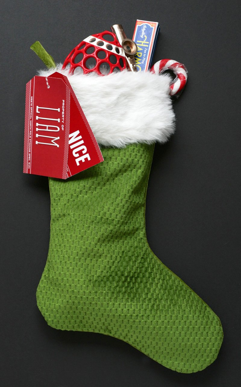 Stocking Tags + 12 Free Christmas Printables - Paging Supermom throughout Christmas Stocking Tags Printable