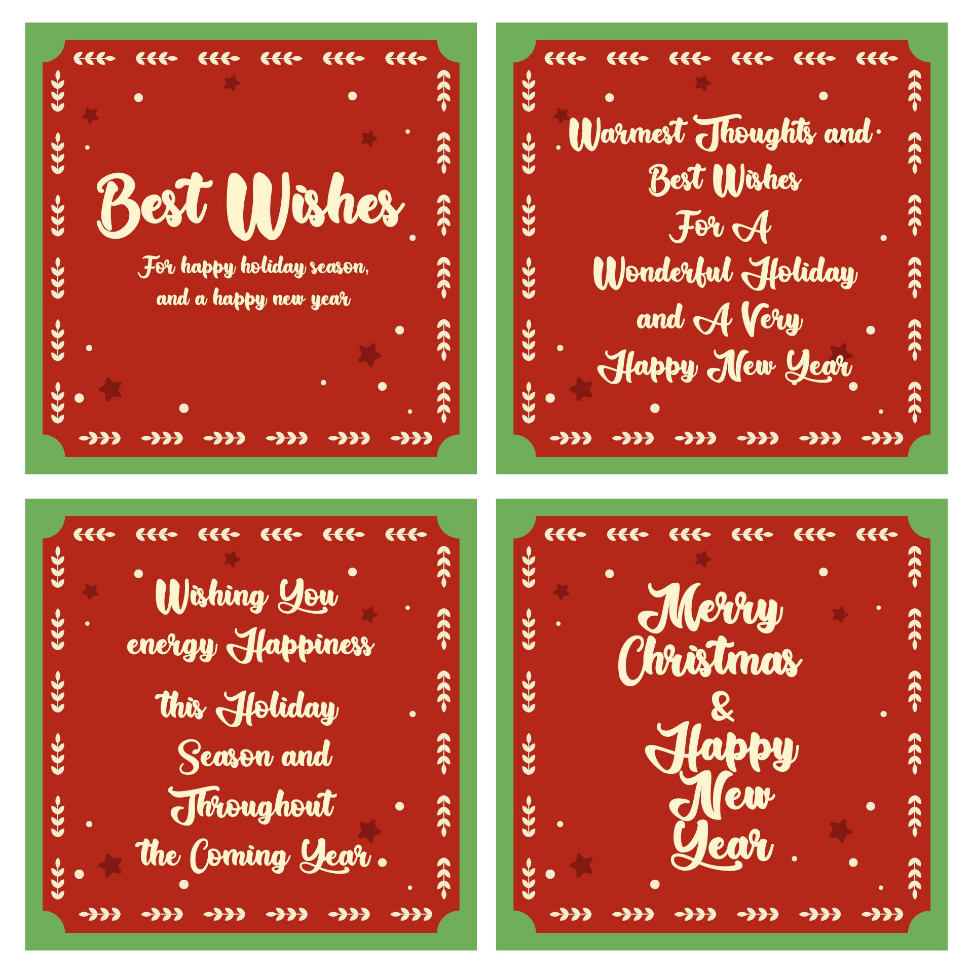 Verses For Cards - 10 Free Pdf Printables | Printablee with Free Printable Christmas Card Verses