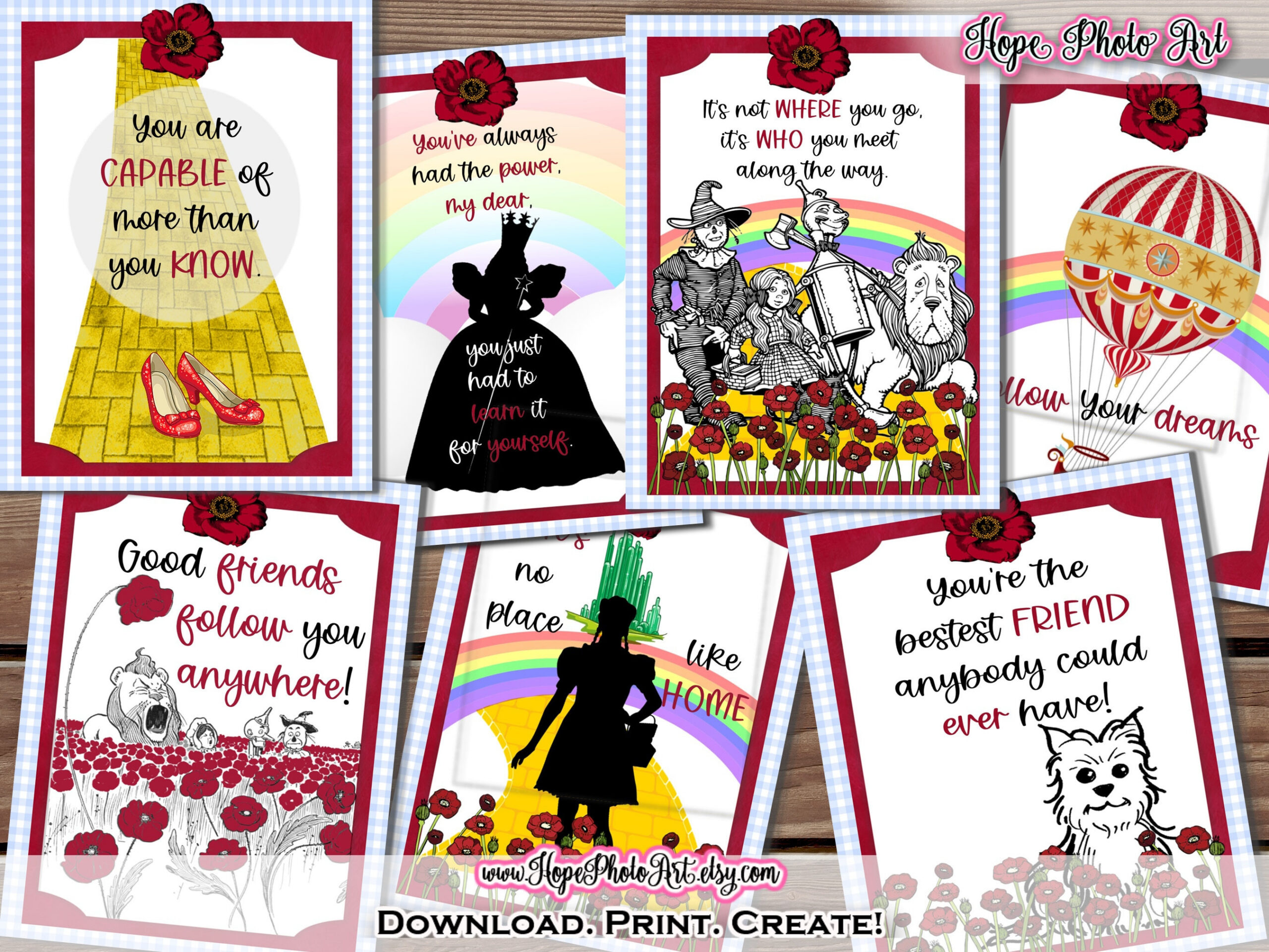 Vintage Wizard Of Oz Greeting Cards, Junk Journal, Valentines inside Wizard Of Oz Thank You Cards Printable