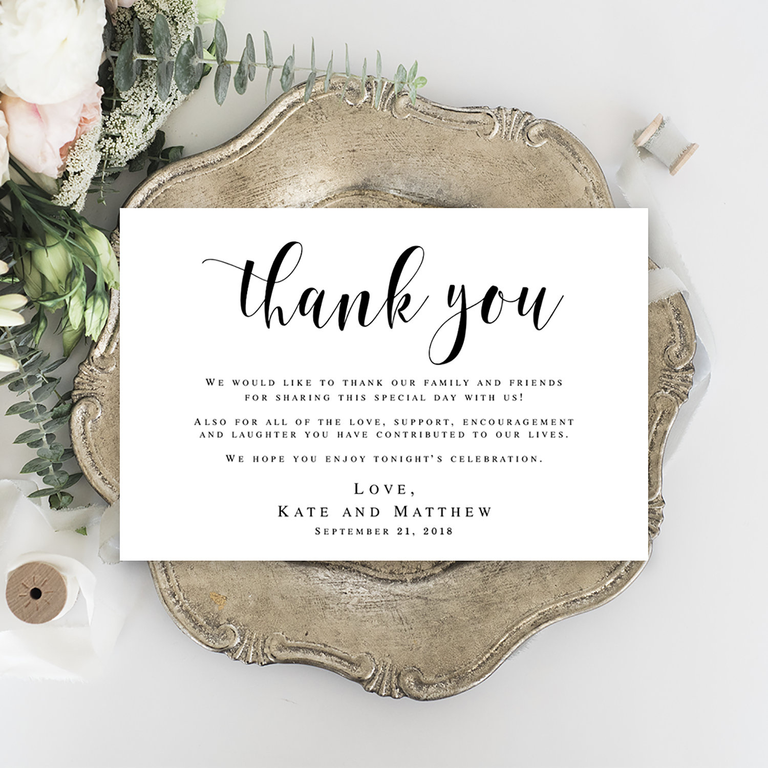 Wedding Thank You Letters Instant Download Editable Templates with regard to Wedding Party Thank You Cards Printable